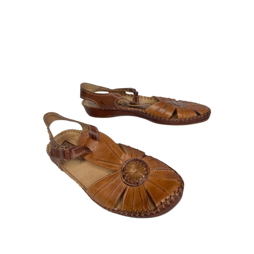 Pikolinos Puerto Vallarta Like NEW Size EU 41 US 10.5 Velcro Strap Boho Artsy